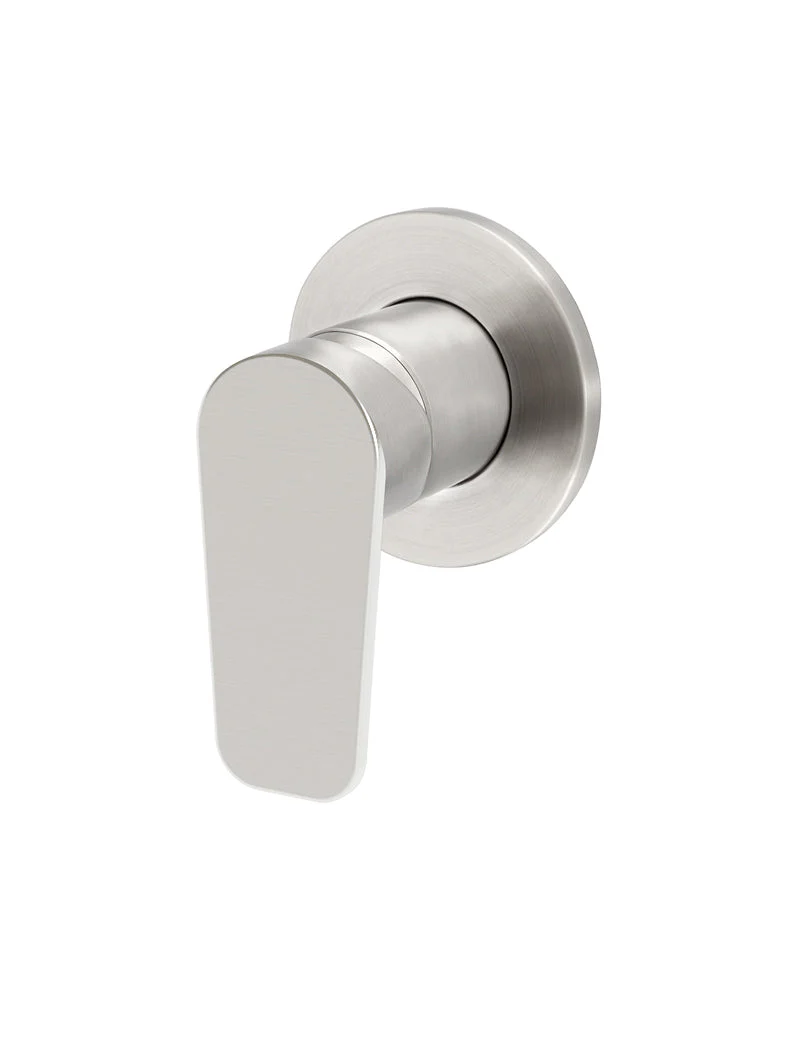 Round Wall Mixer Paddle Handle Trim Kit (In-wall Body Not Included) - PVD Brushed Nickel - Image 3