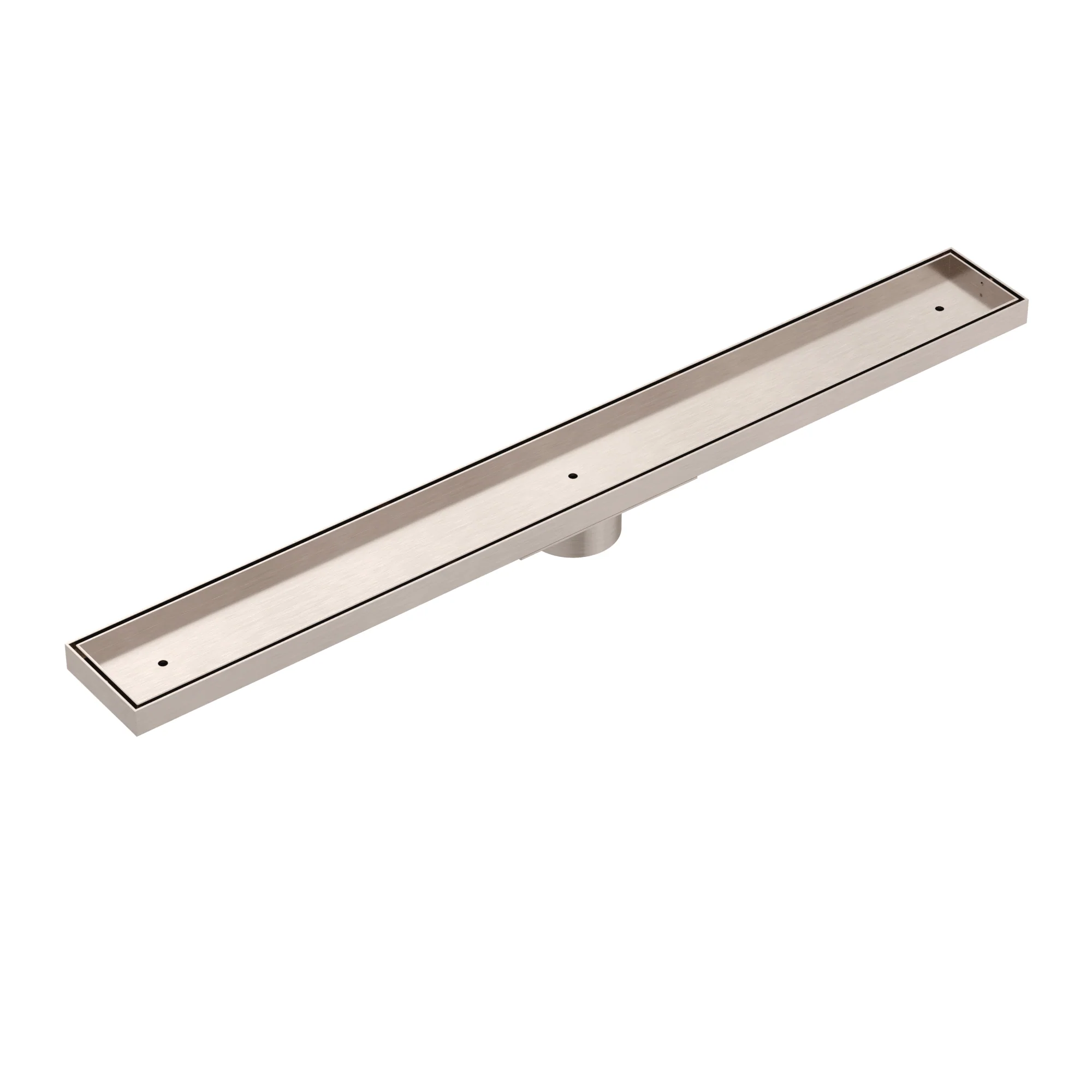 Shower Channel Waste With Tile Insert 900mm - Champagne