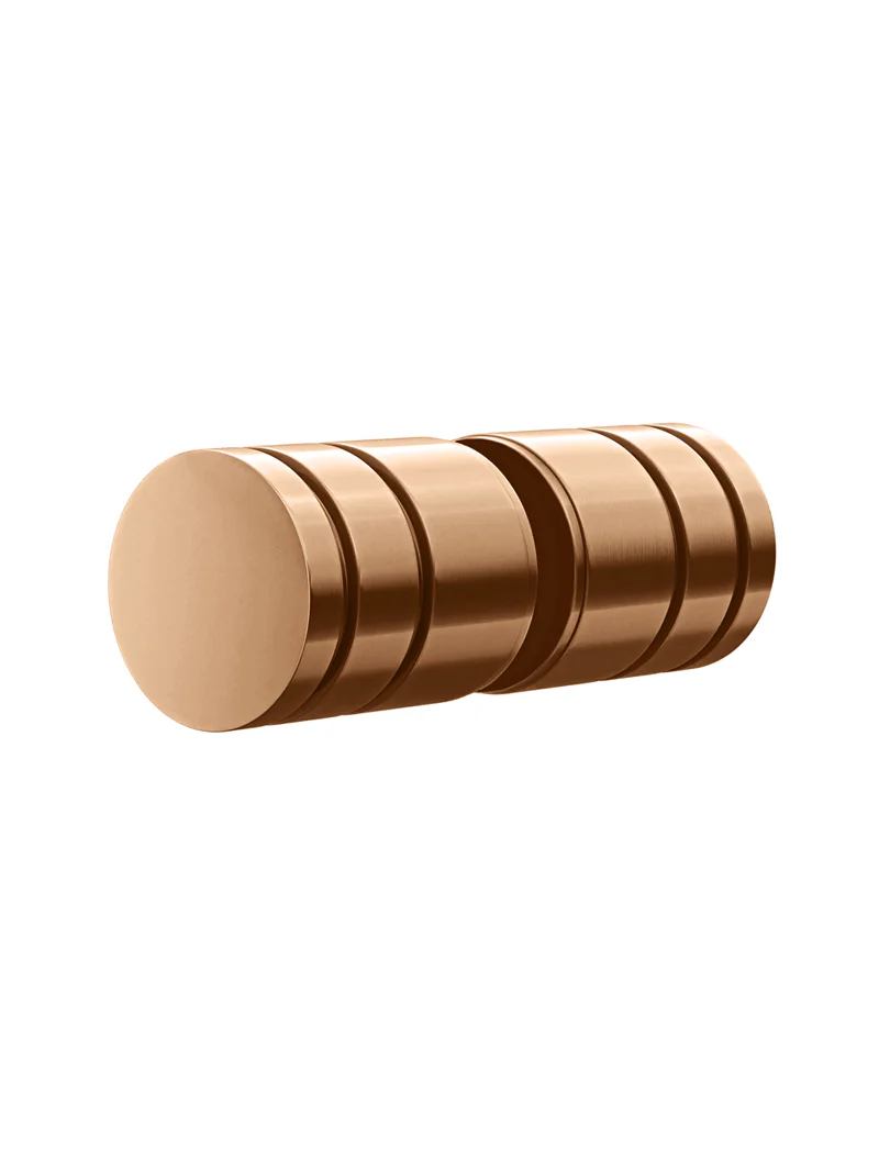 Shower Door Round Handle - Lustre Bronze - Image 5