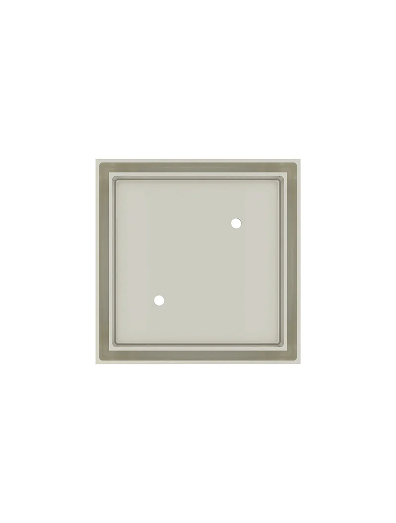 Shower Waste with Tile Insert - PVD Brushed Nickel - Image 3