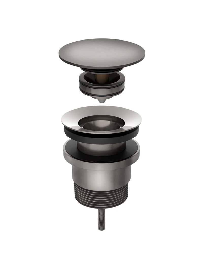 Universal all-in-one Pop Up Waste - Basin & Bath - Shadow Gunmetal - Image 4